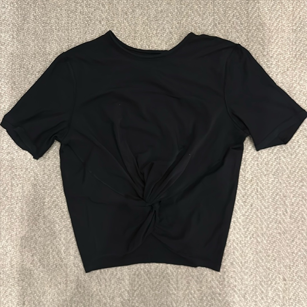 Lululemon Do the Daily Twist Front Tee Shirt
